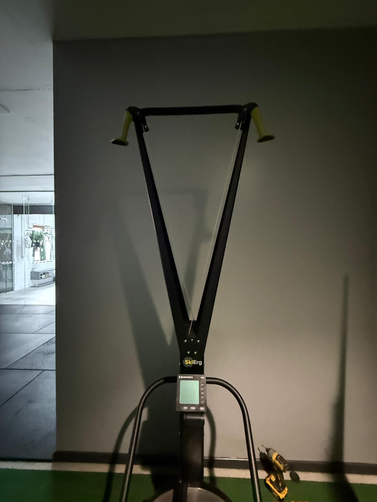 Concept2 SkiErg after repair — fully restored